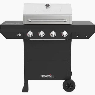 4-Burner Propane Gas Grill with Propane Tank