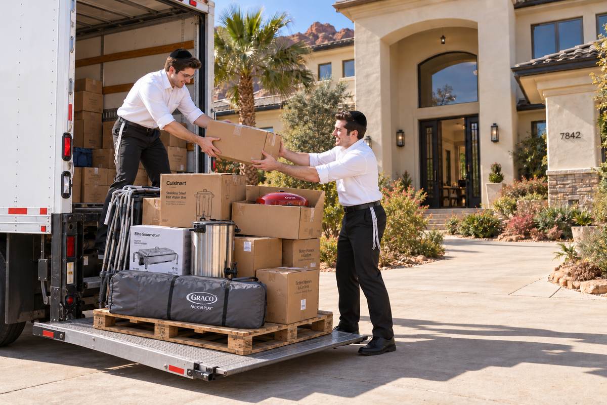 Unloading Truck